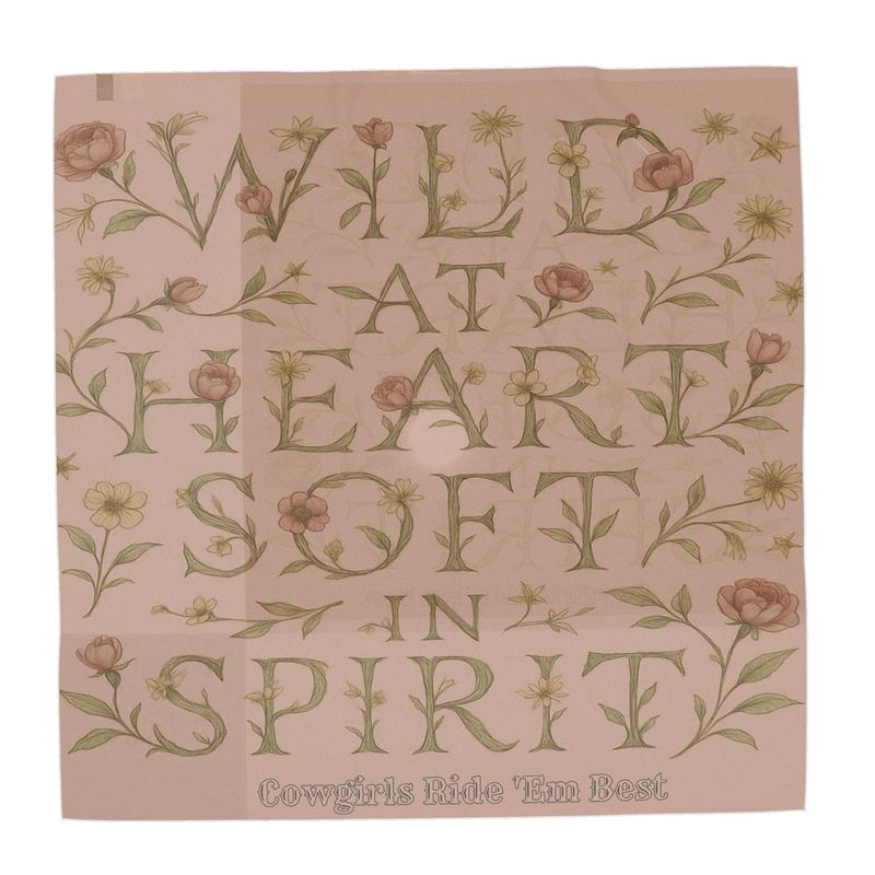 The Wild-at-Heart Silk Square