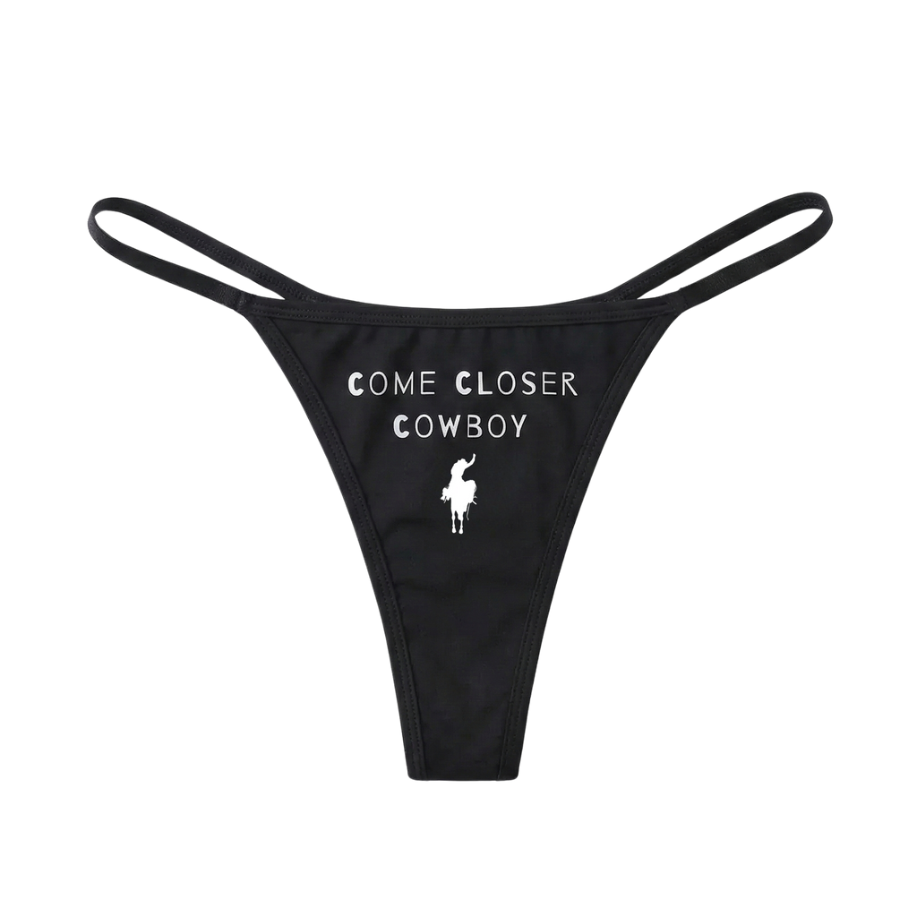 Come Closer Cowboy™ — Western-Inspired Panty