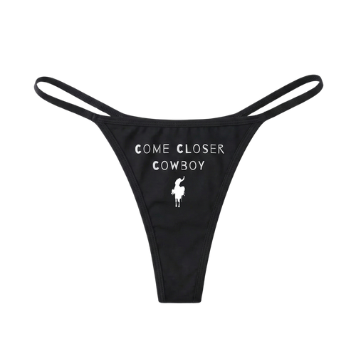 Come Closer Cowboy™ — Western-Inspired Panty